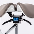 Cadeira Mocho Ergonômico Exclusiva 360° Graus Com Apoio e Suporte Cinza