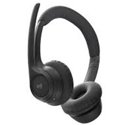 Headset Logitech Zone Vibe 305 Preto Teams - 981-001450