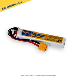 FFB-019 XT Bateria LiPO 20C - 11.1V - 1100mAh  - (Feasso)