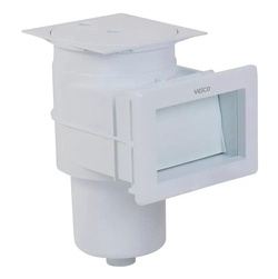 Skimmer Boca Curta Abs Para Piscinas Alvenaria Vinil Fibra