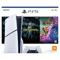 Console Sony PS5 (Playstation 5) Slim Fisico 1TB + 2 Jogos + Controle sem Fio Sony