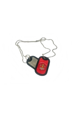 Plaqueta de Identificação Dog Tag Bombeiro Civil