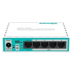 Roteador Mikrotik Hex Lite Fast 5p Rb750gr2