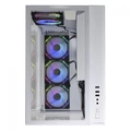 Gabinete Gamer K-mex W4ji Tiger Shark Branco - Cgw4j1rh002cb0x