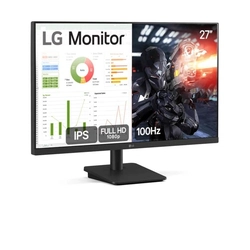 Monitor 27 Gamer IPS FHD 100Hz 5ms Ajuste Inclinacao 2xHDMI/Saida Fone Ouvido - 27MS500-B - LG