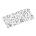 Mouse Pad Gamer Pcyes Signature Extended White Ghost - 900 x 420 - Pms90x42wg
