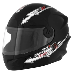 Capacete Liberty Four Kids Tam 54 Preto - Pro Tork