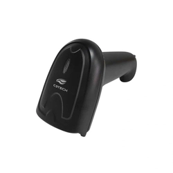 Leitor de Códigos de Barras C3TECH USB CCD 1D sem Suporte - LB-70BK