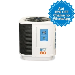 Aquecedor de Piscina Trocador/Bomba de Calor - ID80 Wi-Fi MONO 220V - Industek