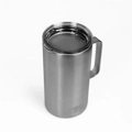 Caneca Térmica MUG 24 OZ 709ml com Tampa - QGK (Inox)