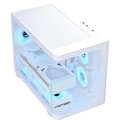 Gabinete Gamer Aerocool Atx P300c Branco Lateral Vidro