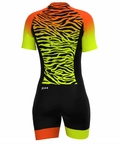 Macaquinho de Ciclismo Feminino Cravo