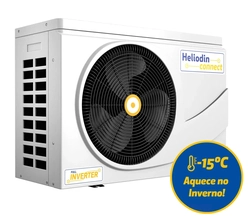 Aquecedor de Piscina Trocador/Bomba de Calor - Aqua 17 Inverter - Aquadin INVERTER Connect - 220V 1F - Heliodin