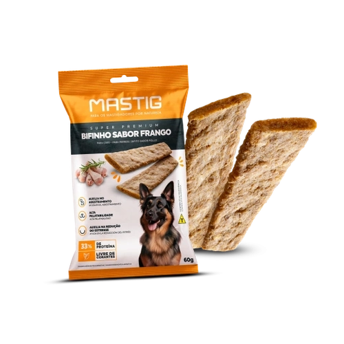 BIFINHO CÃO FRANGO 60G MASTIG