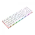 Teclado Mecanico Redragon Zed Pro Lunar White RGB Switch Marrom - K627p-wns-w Pt-brown