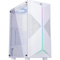 Gabinete Gamer Fortrek Mid Tower Holt Rgb Branco