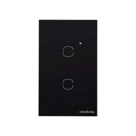 Interruptor Smart Zigbee Touch 2 Preto Ezs 1002 4850048