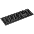 Teclado Usb Multimidia Dynamic Circle Abnt2 Teclas Redondas Cabo Usb 1.8m Preto - Dc100p