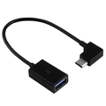 Cabo OTG Evus C-077 Tipo C x USB 2.0 15cm