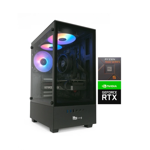 PC Gamer FPS Headshot, Ryzen 5 7600X, NVídia Geforce RTX 3060, 16GB Ram DDR5, SSD M.2 NVMe 512GB, Gabinete Gamer Arm-x RGB