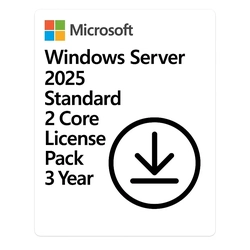 Windows Server Microsoft 2025 Standard 2 Core License Pack 3 Ano Csp - Dg7gmgf0pwhc-001