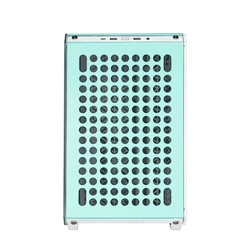 Gabinete Cooler Master Qube 500 Flatpack Macaron Edition E-atx Menta Rosa Creme    Q500-dgnn-s00