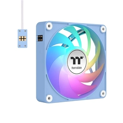 Kit Cooler Fan Thermaltake CT140 EX, Hydrangea Blue, 3x fans (3x140mm), ARGB - CL-F197-PL14BU-A