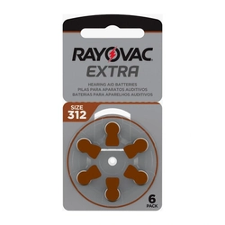 Bateria Auditiva 312 Com 6 312aux-6xebra