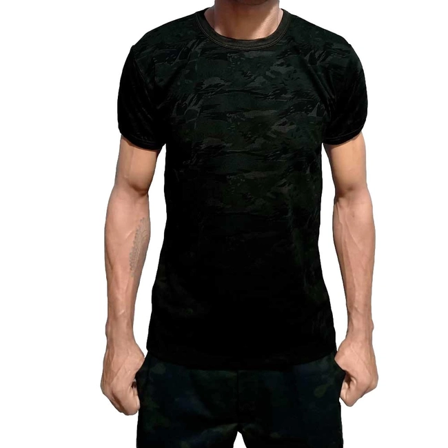 Camiseta Camuflada Multicam (Verde Escuro)