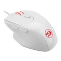 Mouse Gamer Redragon Tiger 2 Lunar White LED Vermelho - M709W
