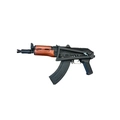 (Kit) Rifle AKS-74U 4.5mm Licenciada + Óculos de Proteção + 5 Cilindros de CO2 + Case + Tripé - (Kalashnikov)