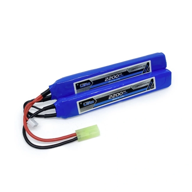Bateria Lipo ULTRA - 7.4V/2S(2 Pack) - 2200mAh - 20C/40C - (Leão)