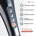 Massageador Elétrico Corporal Sem Fio Profissional Easy Pro Relaxshop – Alta Potência para Massagem em Costas, Pernas e Relaxamento Muscu