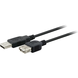 Cabo Extensor Fortrek, USB 2.0 A Macho x A Femea, 1,8m - USM101