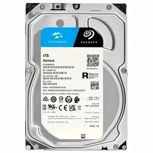 HD 4TB Seagate Skyhawk 256mb 5400rpm - St4000vx016