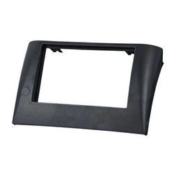 Contra Frente Plástica Permak Fiat Stilo 2 Din Preta