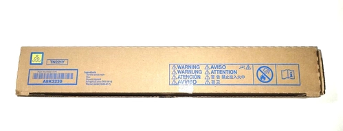 Cartucho De Toner Konica Minolta TN221Y Amarelo Bizhub C227/ C287
