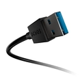 Cabo Extensor Usb a 3.0 Macho P/ Usb a 3.0 Femea - 2 Metros - Puamf3-2