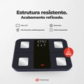Balança Bioimpedância 25 Análises Corporais Bio Smart Relax Preta