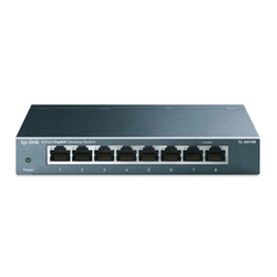Switch 8 Portas Gigabit de Mesa 10/100/1000 Mbps Tl-sg108 Smb