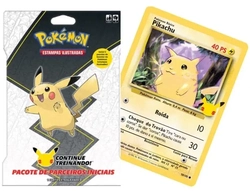 Blister Gigante Pokémon Região de Kanto - Edição Especial 25 Anos