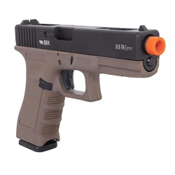 Pistola de Airsoft Gás GBB Green Gás 92 A2 Silver 6mm Blowback Full Metal -  QGK