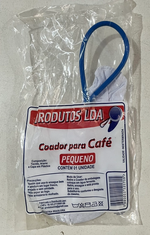 Coador De Pano Tamanho Pequeno