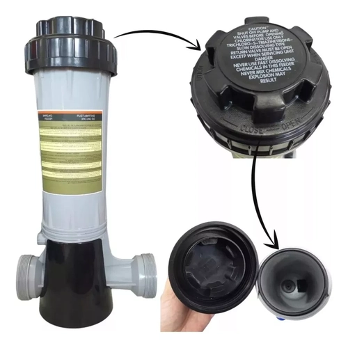 Dosador Automático Piscinas Capacidade 2kg T59f