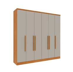 GUARDA ROUPAS VENEZA 6 PORTAS