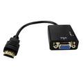 Adaptador Hdmi P/ Vga Fêmea C/ Saída De Áudio Ref. Fy-00042