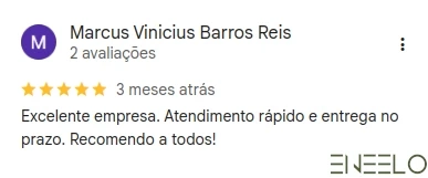 Veja a Avaliação do Marcus Vinicius Barros. Deixei a sua Também