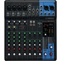 Mesa De Som Analógica Yamaha Mg10xu 10 Canais 110v Preta
