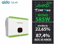 Gerador De Energia Solar Growatt Sem Estrutura Growatt Gf 39,78kwp Jinko Tiger Neo Mono 585w Mid 36kw 4mppt Trif 380v