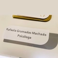 Placa Identificacao de Portas - Logo alto relevo inicial ou desenho